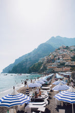 Load image into Gallery viewer, Positano Beach Umbrellas Amalfi Coast Italy